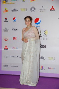 Dia Mirza looking beautiful at an awards ceremony