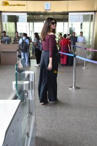 actress and model Diana Penty stylish looks at mumbai airport