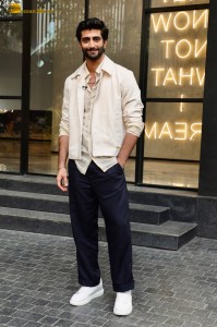 Actors Anushka Sen, Tanvi Azmi, and Kush Jotwani promote Dil Dosti Dilemma at Excel office in Bandra on April 17, 2024