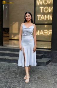 Actors Anushka Sen, Tanvi Azmi, and Kush Jotwani promote Dil Dosti Dilemma at Excel office in Bandra on April 17, 2024