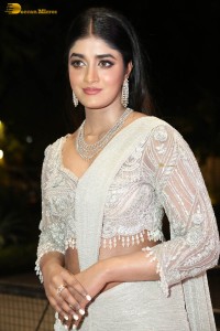 indian actress dimple hayathi lovely in a shiny white dress