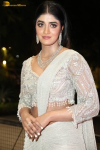 indian actress dimple hayathi lovely in a shiny white dress