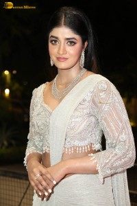 indian actress dimple hayathi lovely in a shiny white dress