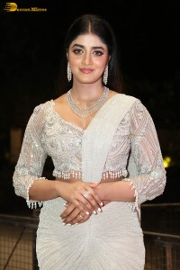 indian actress dimple hayathi lovely in a shiny white dress