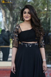 actress Dimple Hayathi gorgeous in a black dress
