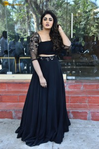 actress Dimple Hayathi gorgeous in a black dress