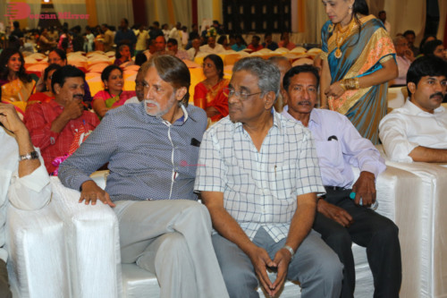 Relatives and Celebrities are seen blessing the new couple 