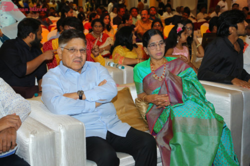 Relatives and Celebrities are seen blessing the new couple 