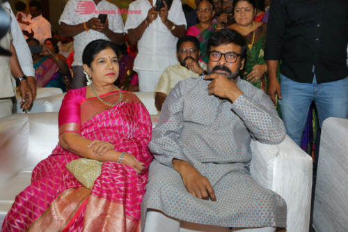 Relatives and Celebrities are seen blessing the new couple 