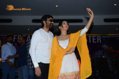 Pictures from all Disco Raja Movie Events Combined, attended by Ravi Teja, Payal Rajput and Nabha Natesh