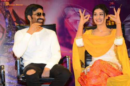 Pictures from all Disco Raja Movie Events Combined, attended by Ravi Teja, Payal Rajput and Nabha Natesh