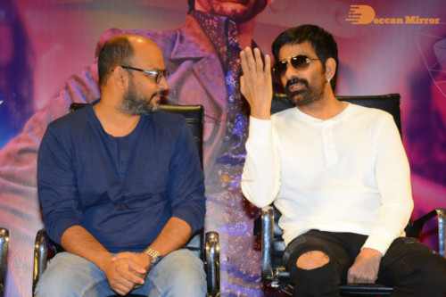 Pictures from all Disco Raja Movie Events Combined, attended by Ravi Teja, Payal Rajput and Nabha Natesh