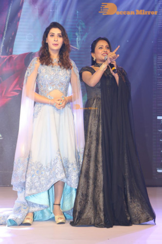 Pictures from all Disco Raja Movie Events Combined, attended by Ravi Teja, Payal Rajput and Nabha Natesh