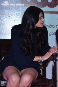 Divyansha Kaushik in black dress