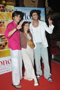 Dono Screening attended by Rajveer Deol, Paloma Dhillon, and other cast members
