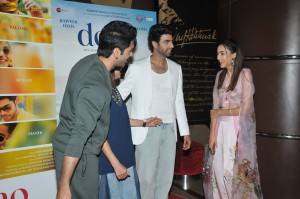 Dono Screening attended by Rajveer Deol, Paloma Dhillon, and other cast members