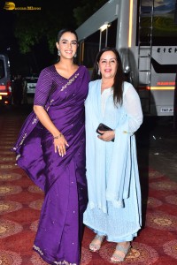 Double iSmart Pre-Release Function attended by Ram Pothineni, Kavya Thapar, Charmy Kaur, and Puri Jagannadh