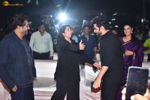 Double iSmart Pre-Release Function attended by Ram Pothineni, Kavya Thapar, Charmy Kaur, and Puri Jagannadh