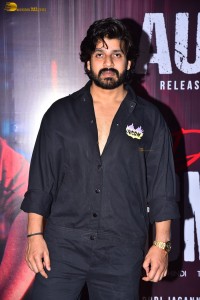 Double iSmart Pre-Release Function attended by Ram Pothineni, Kavya Thapar, Charmy Kaur, and Puri Jagannadh