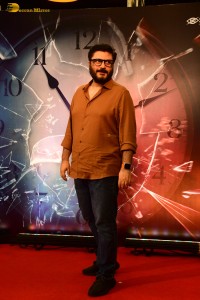 Double iSmart Song Launch attended by Ram Pothineni, Kavya Thapar, Charmy Kaur, Ali, and Sanjay Dutt