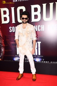 Double iSmart Song Launch attended by Ram Pothineni, Kavya Thapar, Charmy Kaur, Ali, and Sanjay Dutt