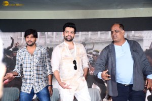 Double iSmart Song Launch attended by Ram Pothineni, Kavya Thapar, Charmy Kaur, Ali, and Sanjay Dutt