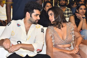 Double iSmart Trailer Launch attended by Ram Pothineni, Kavya Thapar, and Ali