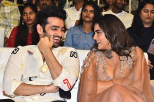 Double iSmart Trailer Launch attended by Ram Pothineni, Kavya Thapar, and Ali