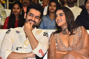 Double iSmart Trailer Launch attended by Ram Pothineni, Kavya Thapar, and Ali