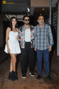 Ayushmann Khurrana and Ananya Panday promote their film Dream Girl 2 at Ekta kapoor’s house on Aug 23, 2023