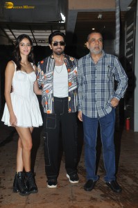 Ayushmann Khurrana and Ananya Panday promote their film Dream Girl 2 at Ekta kapoor’s house on Aug 23, 2023
