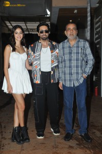 Ayushmann Khurrana and Ananya Panday promote their film Dream Girl 2 at Ekta kapoor’s house on Aug 23, 2023