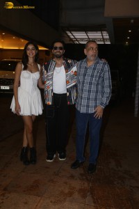 Ayushmann Khurrana and Ananya Panday promote their film Dream Girl 2 at Ekta kapoor’s house on Aug 23, 2023