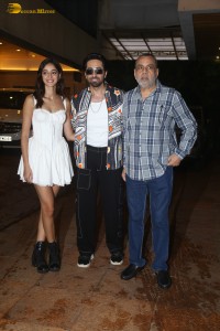 Ayushmann Khurrana and Ananya Panday promote their film Dream Girl 2 at Ekta kapoor’s house on Aug 23, 2023