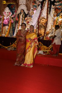 Bollywood Celebrities including Kajol, Rani Mukherjee, Ranbir Kapoor, Alia Bhatt, Rhea Chakraborty, and others offer prayers at Durga Puja 2024