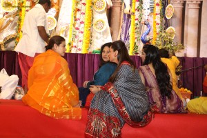 Bollywood Celebrities including Kajol, Rani Mukherjee, Ranbir Kapoor, Alia Bhatt, Rhea Chakraborty, and others offer prayers at Durga Puja 2024