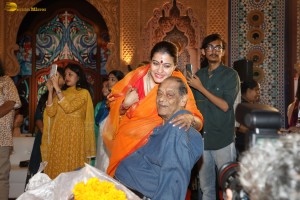 Bollywood Celebrities including Kajol, Rani Mukherjee, Ranbir Kapoor, Alia Bhatt, Rhea Chakraborty, and others offer prayers at Durga Puja 2024