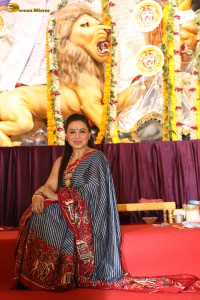 Bollywood Celebrities including Kajol, Rani Mukherjee, Ranbir Kapoor, Alia Bhatt, Rhea Chakraborty, and others offer prayers at Durga Puja 2024