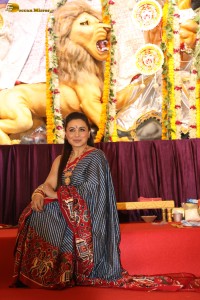 Bollywood Celebrities including Kajol, Rani Mukherjee, Ranbir Kapoor, Alia Bhatt, Rhea Chakraborty, and others offer prayers at Durga Puja 2024