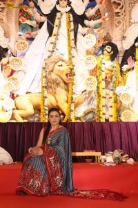 Bollywood Celebrities including Kajol, Rani Mukherjee, Ranbir Kapoor, Alia Bhatt, Rhea Chakraborty, and others offer prayers at Durga Puja 2024