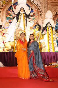 Bollywood Celebrities including Kajol, Rani Mukherjee, Ranbir Kapoor, Alia Bhatt, Rhea Chakraborty, and others offer prayers at Durga Puja 2024