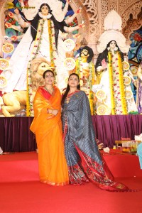 Bollywood Celebrities including Kajol, Rani Mukherjee, Ranbir Kapoor, Alia Bhatt, Rhea Chakraborty, and others offer prayers at Durga Puja 2024