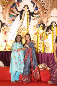 Bollywood Celebrities including Kajol, Rani Mukherjee, Ranbir Kapoor, Alia Bhatt, Rhea Chakraborty, and others offer prayers at Durga Puja 2024
