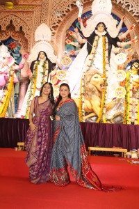 Bollywood Celebrities including Kajol, Rani Mukherjee, Ranbir Kapoor, Alia Bhatt, Rhea Chakraborty, and others offer prayers at Durga Puja 2024