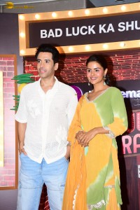 Actors Tusshar Kapoor and Priyanka Chahar Choudhary promote Dus June Ki Raat on July 31, 2024
