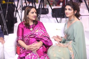 Dhamaka Anniversary and Eagle Trailer Success Celebrations attended by Ravi Teja, Sreeleela, and Kavya Thapar