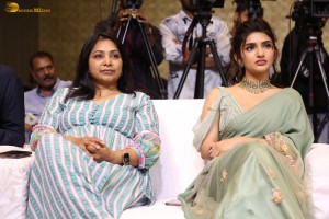 Dhamaka Anniversary and Eagle Trailer Success Celebrations attended by Ravi Teja, Sreeleela, and Kavya Thapar