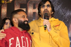 Eagle Trailer Launch attended by Ravi Teja, Kavya Thapar, and Anupama Parameswaran