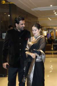 Eka Lakhani Wedding Reception attended by Anil Kapoor, Riteish and Genelia, Sara Tendulkar, Aditi Rao Hydari, Rani Mukerji, and others