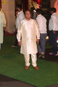 Celebrities including Sanjay Dutt, Shilpa Shetty, Govinda, Mrunal Thakur, and Disha Patani attended Ganpati Puja at Maharashtra CM Eknath Shinde’s house